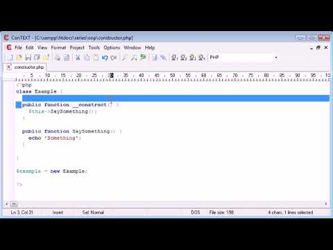 Beginner PHP Tutorial   195   Class Constructor ‏ #PHPTutorial #WebDevelopment #LearnPHP
