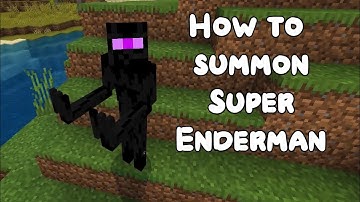 How to summon Super Mutant Enderman in Minecraft