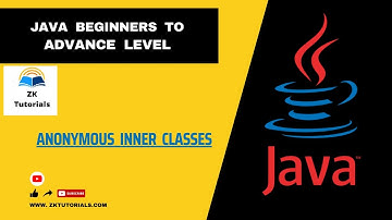 41 Anonymous Inner Classes In Java | Java Tutorials For Beginners