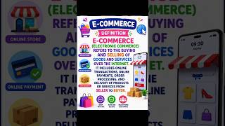 🏦What is E-commerce ll Easy Learning #coaching  by Pooja