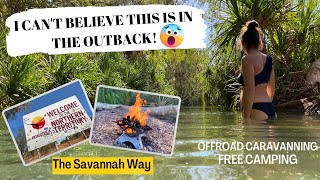 A FREE CAMP in the OUTBACK that you MUST VISIT!  The Gulf of Australia  SAVANNAH WAY EP26