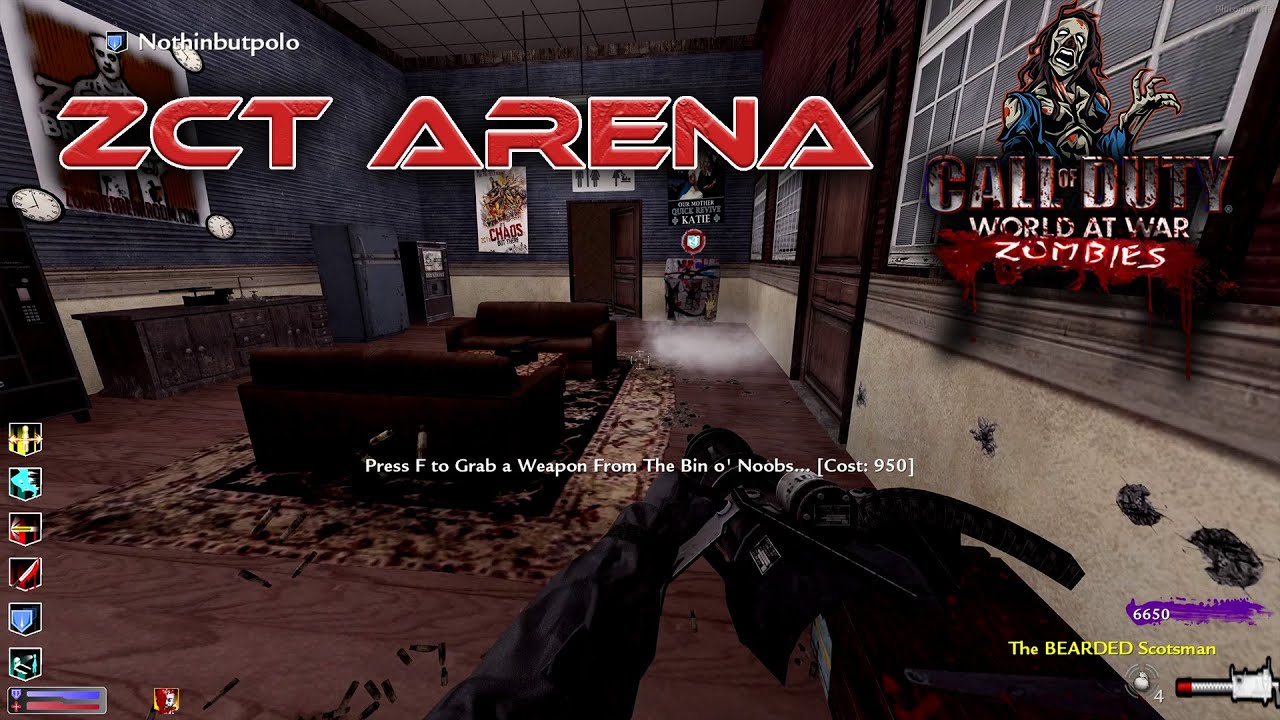 ZCT Arena World at War Custom Zombies