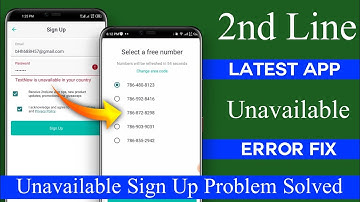 textnow is unavailable in your country 2nd line,textnow signup problem Fix || 2nd line signup trick