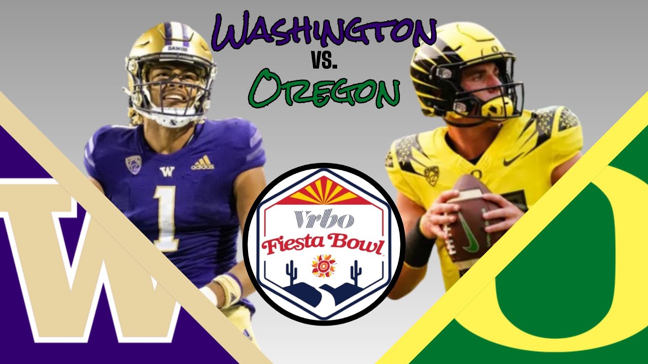 #1 Washington vs. #2 Oregon | Fiesta Bowl - Elite Eight | NCAA Football 06 NEXT
