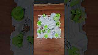 Can you keep track of the marble? #gravitrax #marble #satisfying #gravitraxtrack #marblerun
