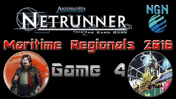 Netrunner | Maritime Regionals Game 4: Whizzard vs NEH