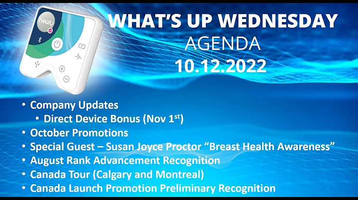 What's Up Wednesday - October 12, 2022 (Canada Tou...