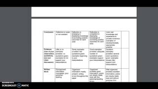 Observation Reflection Paper
