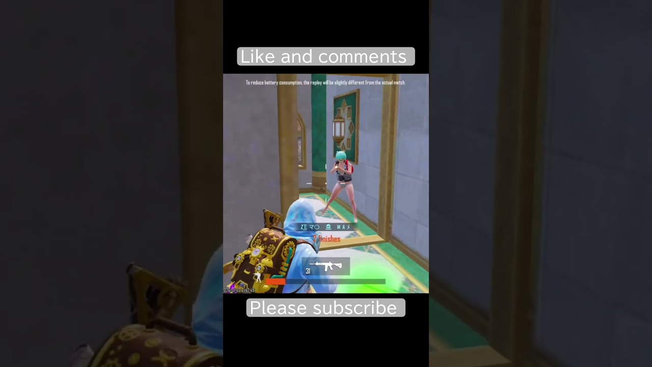 BGMI clutches zero Rush game play