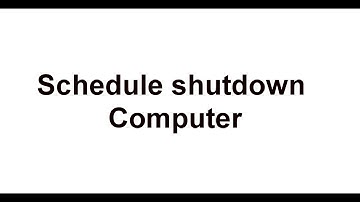 Schedule shutdown Computer-របៀបកំណត់កំព្យូទ័រអោយបិទដោយស្វ័យប្រវត្តិ
