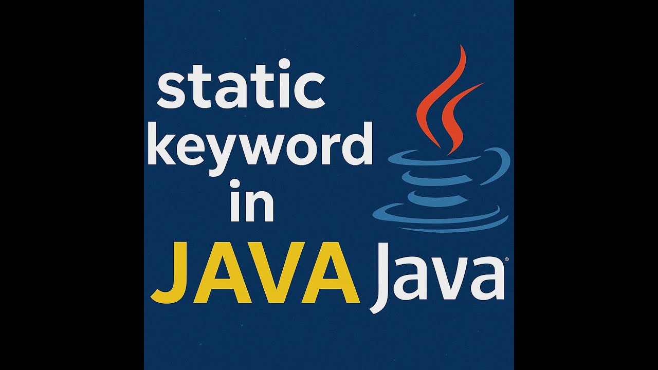 Learn the Static Keyword in Java - Simplified Explanation with Examples ...