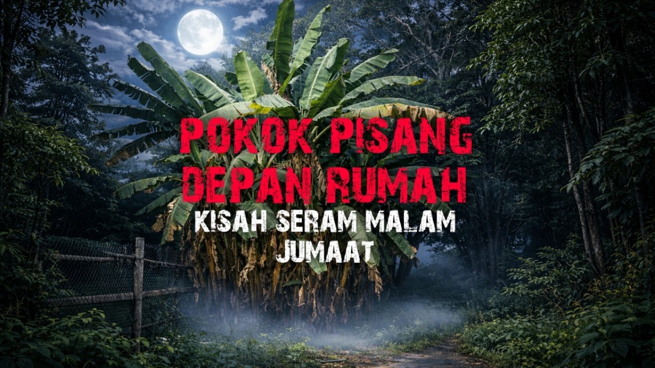 POKOK PISANG DEPAN RUMAH - PONTIANAK POKOK RAMBUTAN