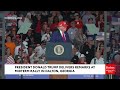 BREAKING NEWS: Trump Interrupted By Protester At Georgia Rally — Then He Responds