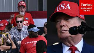 BREAKING NEWS: Trump Interrupted By Protester At Georgia Rally — Then He Responds