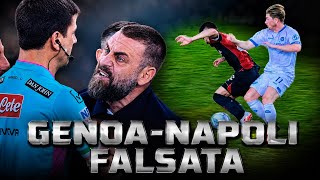 GENOA-NAPOLI RIGGED?! NAPOLI WINS WITH AN ILLEGAL GOAL BY DE BRUYNE ⚽️❌