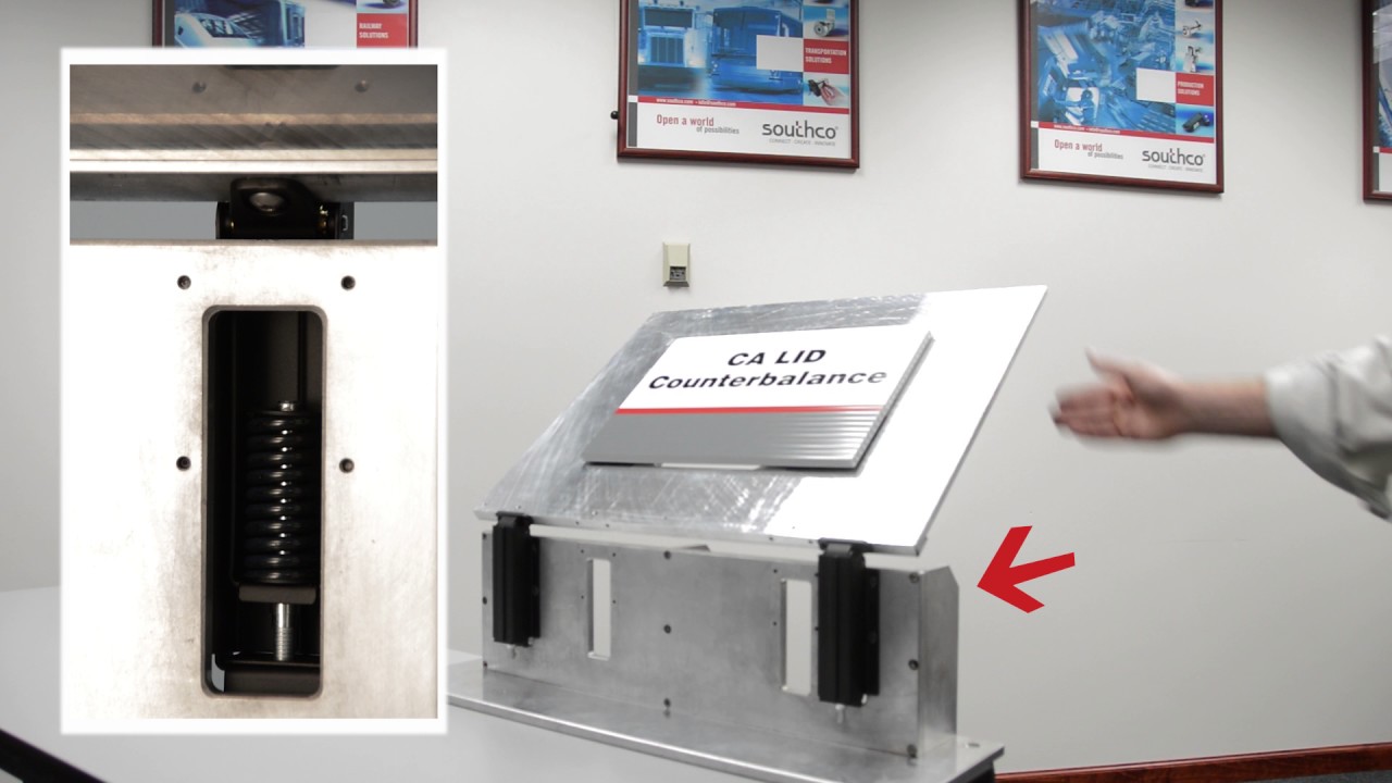 Southco CA Counterbalance Hinge YouTube