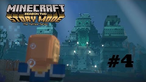 Minecraft Story Mode Season 2 Ep. 1 (Hero In Residence) Part 4 - Sea Temple