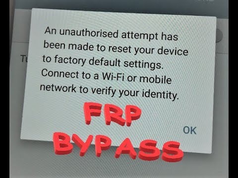 How to bypass FRP Factory Reset Protection on Samsung d ...