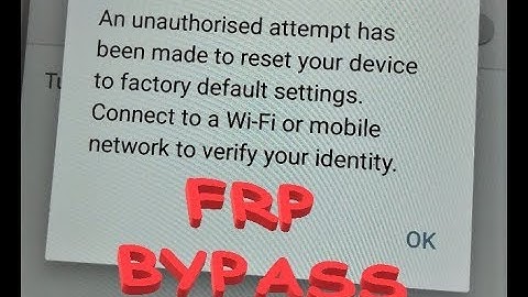 How to bypass FRP Factory Reset Protection on Samsung devices without any PC or OTG - Version 6.0.1