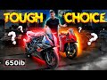 Racing My BMW M 1000 RR vs Ducati Panigale V4 R WITH Jaret Campisi!