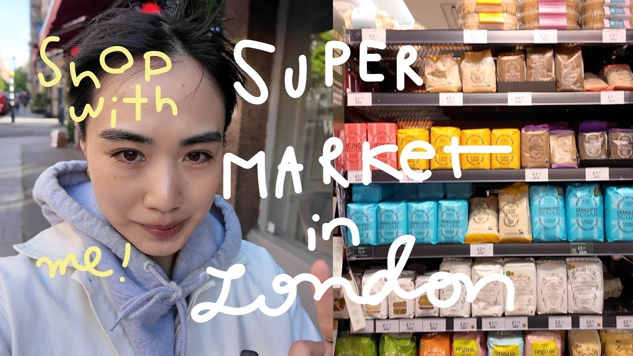ロンドンのスーパーに一緒に買い物に行きましょう🥦🇬🇧