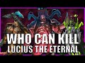 10 Characters That Could Permanently Kill Lucius the Eternal | Warhammer 40k Lore