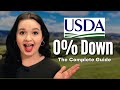 2021 USDA Rural Development Loan Requirement Guide For First Time Home Buyers