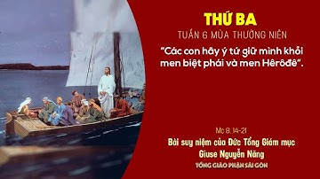 Suy niệm Tin mừng ngày 16-2-2021: Thứ Ba tuần 6 mùa Thường niên - ĐTGM Giuse Nguyễn Năng