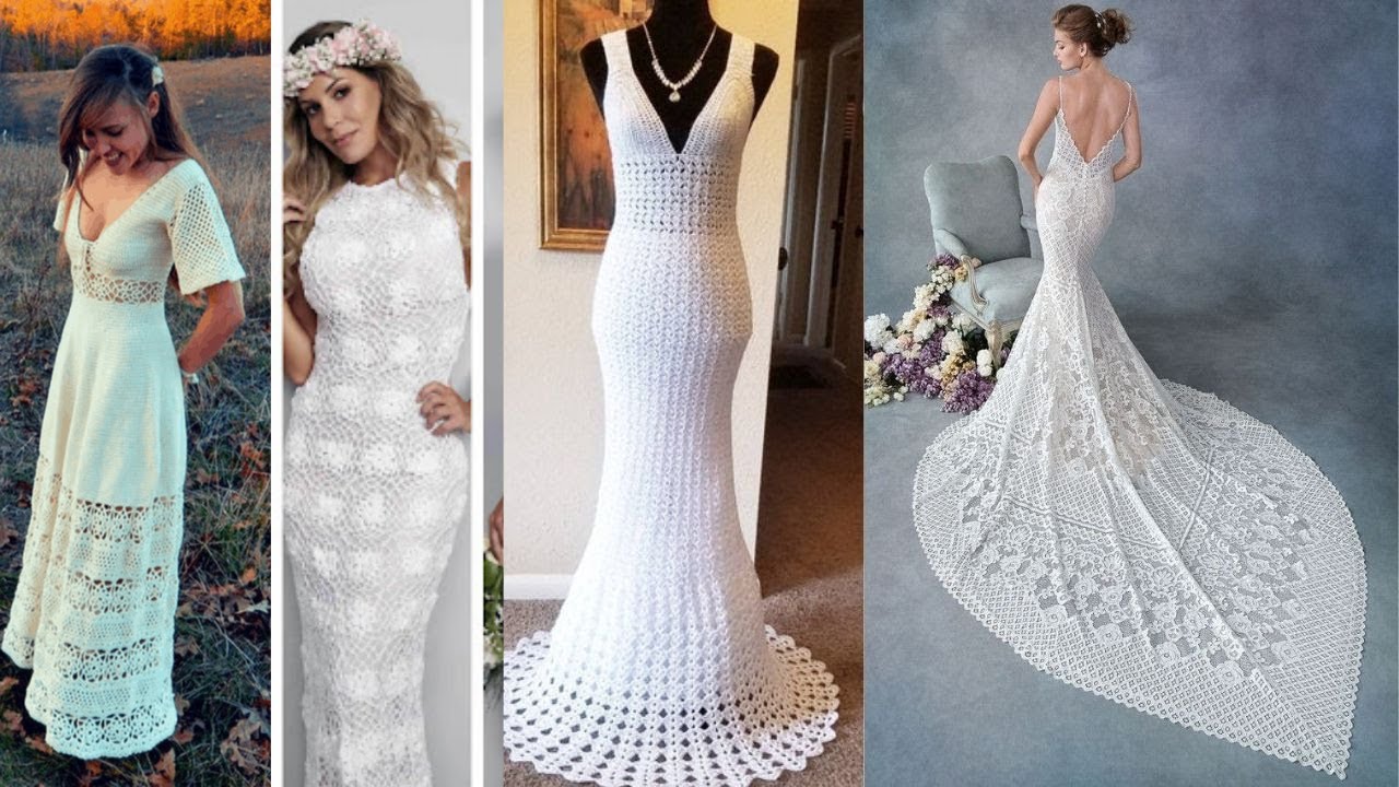 crochet wedding dress pattern free - HOW TO CROCHET WEDDING DRESS ...