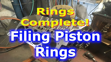 How to Gap Piston Rings for Boost | Filing Rings