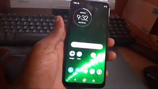 moto g7 plus black screen fixed