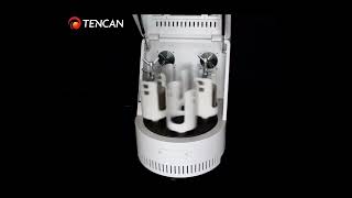 Vertical Planetary Ball Mill Semi circle Round Type XQM 2- 6A operation