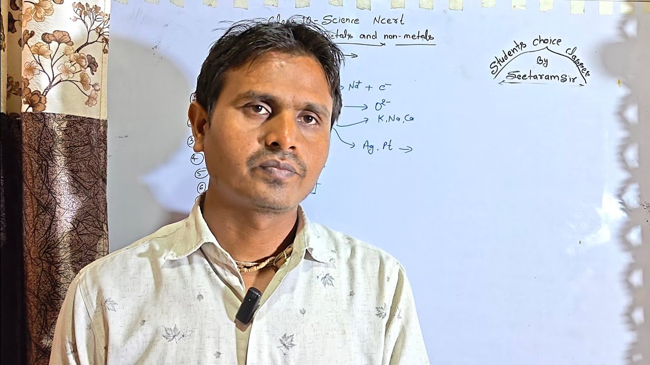 Class 10 science chapter 3 धातु और अधातु।।one shot।।