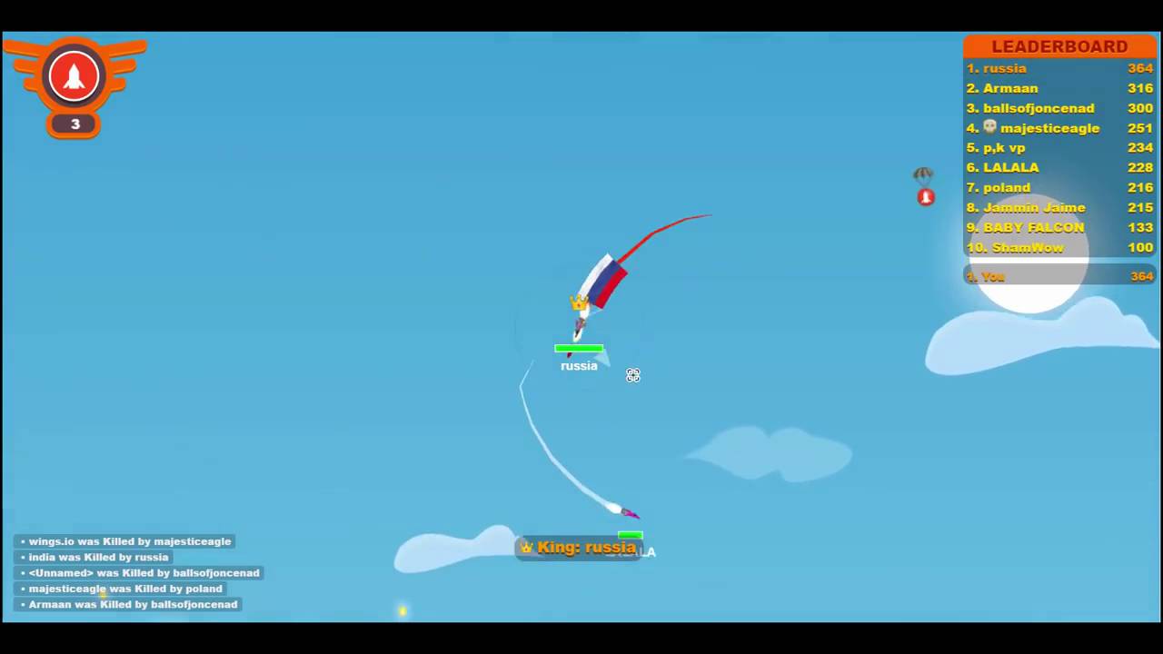 Wings io   New Maultiplayer Online Shooting Game