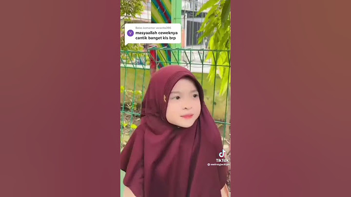 MasyaAllah cewek nya cantik banget sih kelas berapa #tiktok