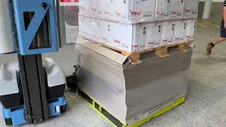 Robot Style Pallet Wrapper - Mobile Stretch Wrapping Machine