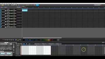 Creating Drums in Mixcraft Using The Step Sequencer