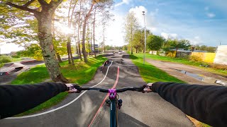 MOST UNIQUE PUMP TRACK EVER!