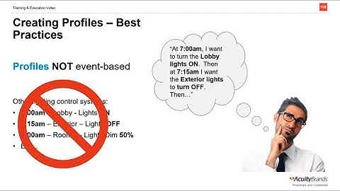 Global Profile Best Practices, Scheduling & Exterior Lighting Example– nLight Online Tutorial Series