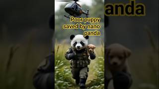 Tiny Panda save the kidnapped puppy #unanoworld
