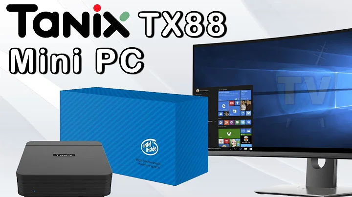 Reseña Potente del Tanix TX88 - PC Mini Intel Dual Boot