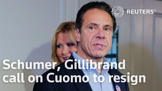Schumer, Gillibrand call on Cuomo to resign