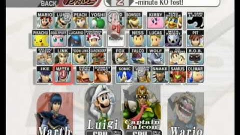 SSBB hacks -C.Wario and Wario as Luigi- Texture Swap