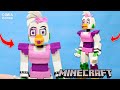 Аниматроник Глэмрок ЧИКА в стиле Майнкрафт | FNAF Security Breach | DIMIA лепка