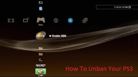 How To Change Your Console ID PS3 (HEN)
