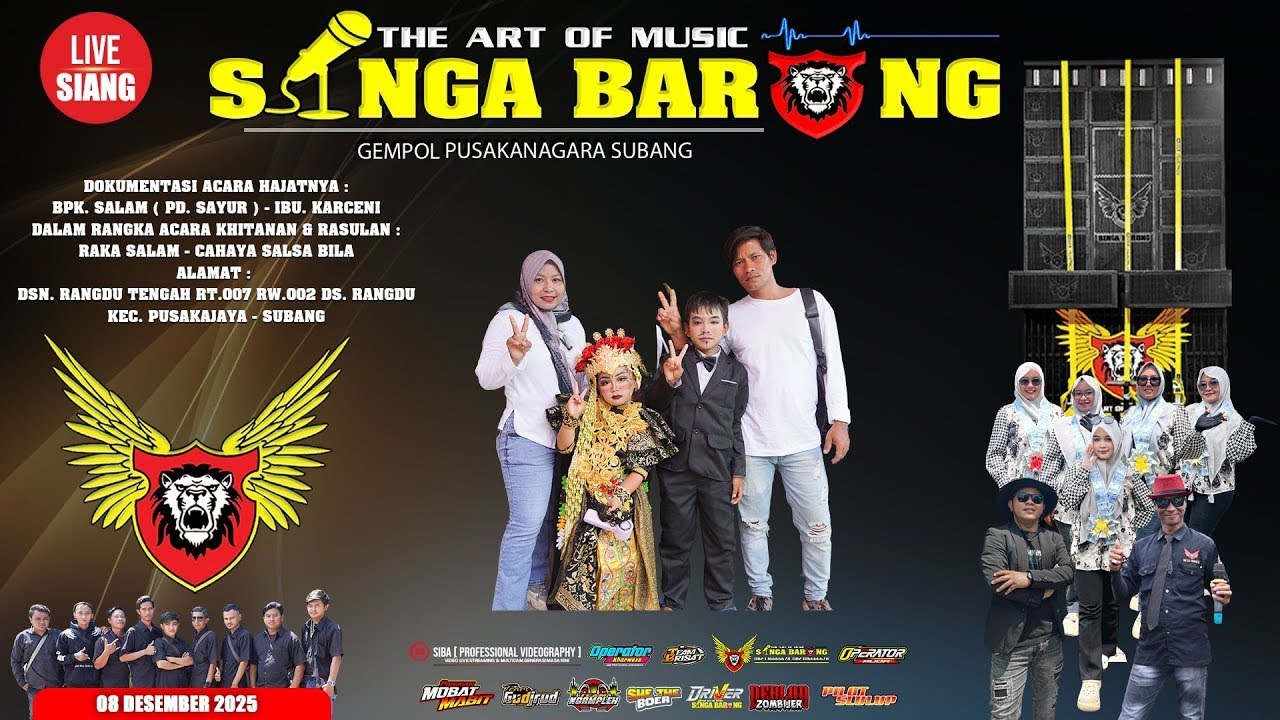 SINGA BARONG II PENYAKIT HATI VOC. NADIA AIKO II 08 DESEMBER 2025 II RANGDU