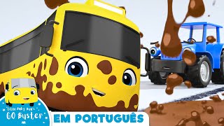 Preso na Lama - Ônibus Buster | Desenhos Animados para Bebe | LBB em Português