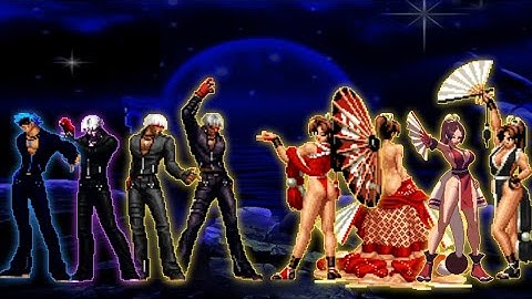 [KOF Mugen] K Dash Team VS. Mai Shiranui Team