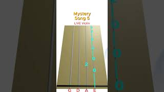 Mystery Song 5❓| Can You Guess This Tune? | LIVE Animated Violin TAB 🔢