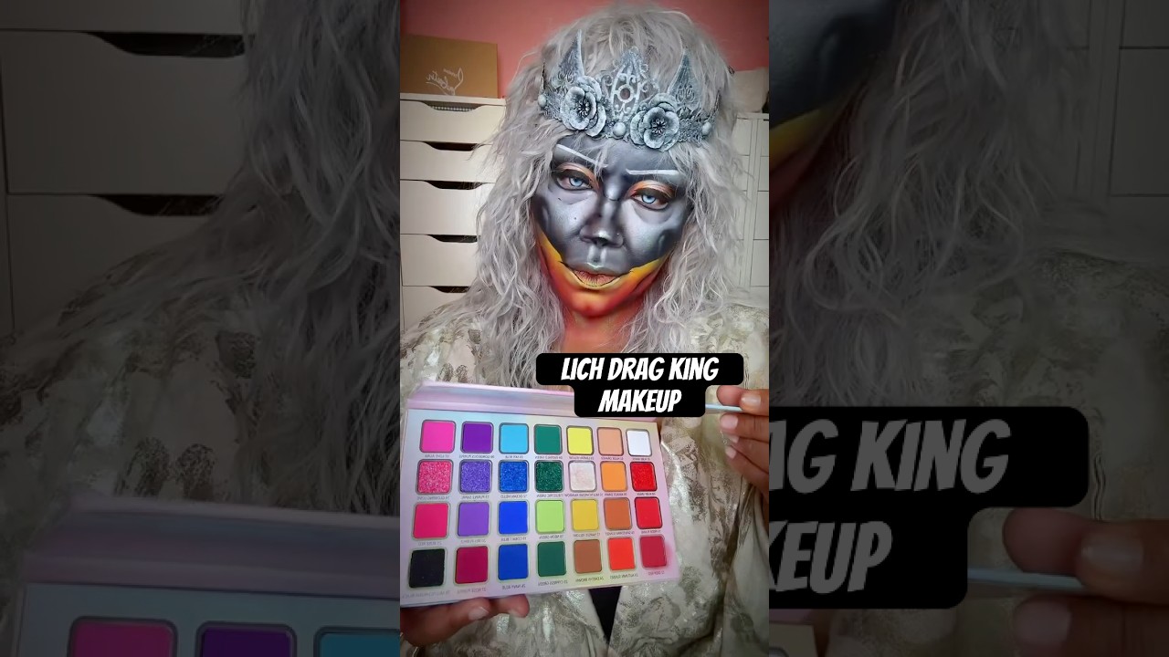 Lich Drag King Makeup